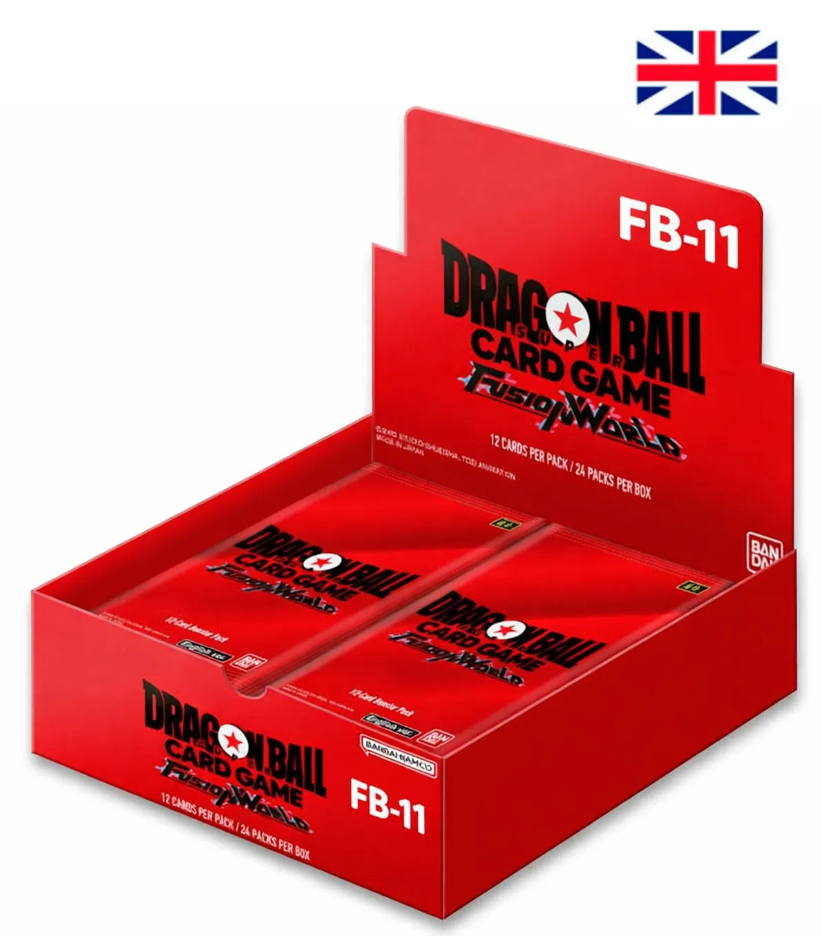 Dragon Ball Fusion World Booster Box Display FB-11 – English