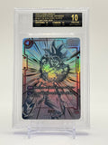 Dragon Ball Super TCG Son Goku GHOST-FB01-139 SCR - Beckett BGS 10 BLACK LABEL