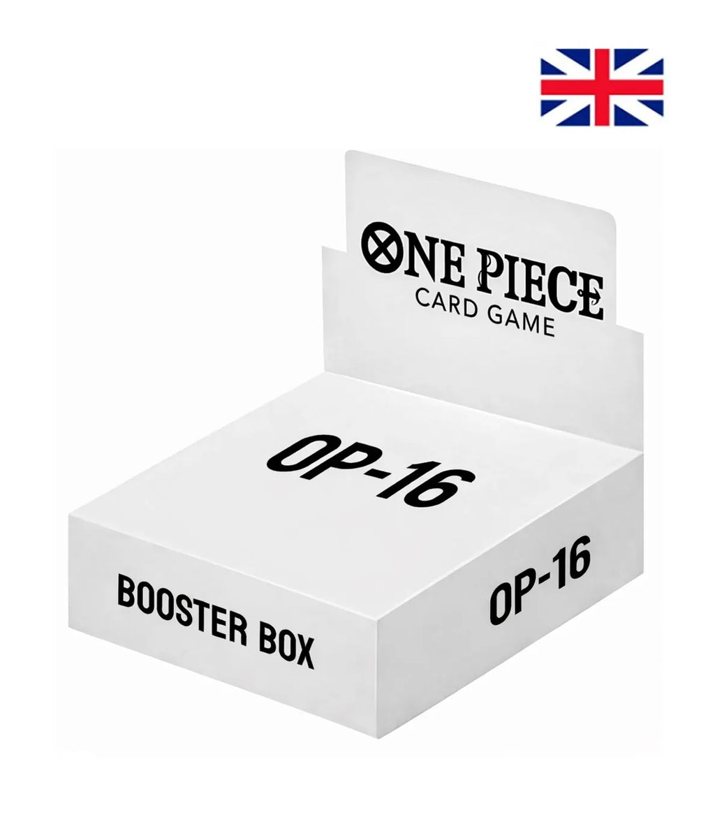 One Piece Booster Box Display OP-16 Paramount War –  English