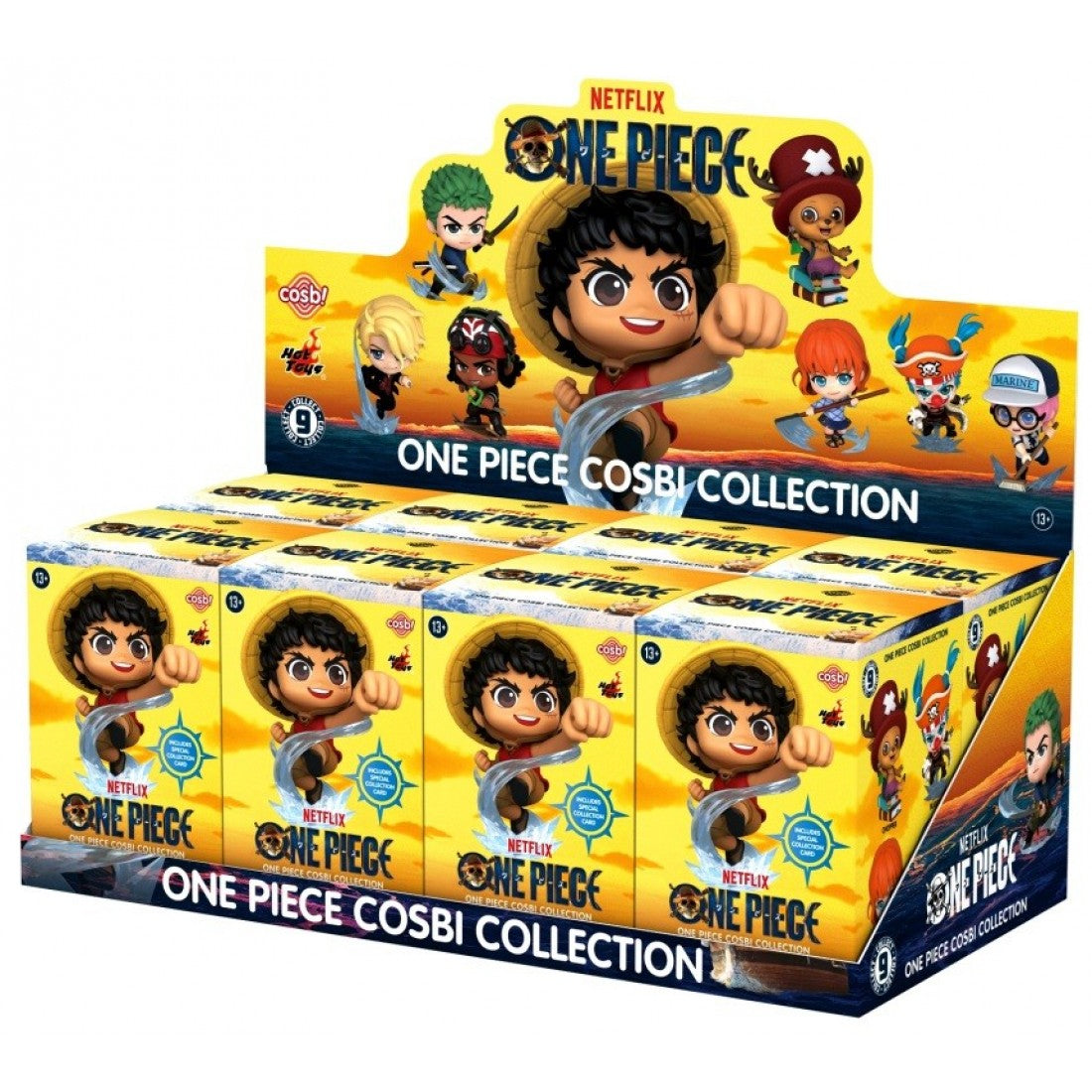 One Piece Cosbi Series Hero Box | Collectable Figurines – Netflix Edition
