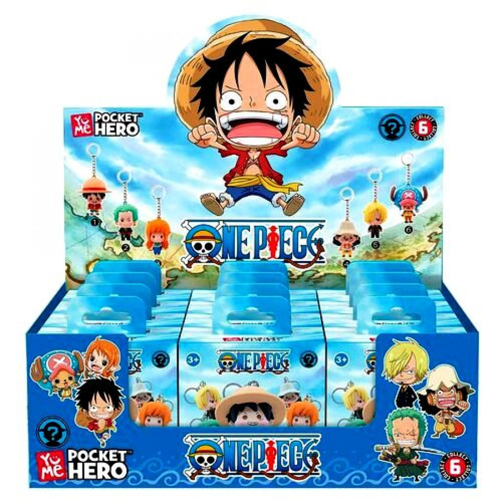 One Piece Pocket Hero 3D Keychains | Official Anime Collectable